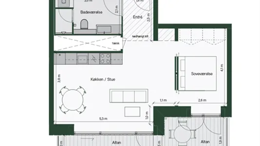 Lejligheder i København SV - billede 2