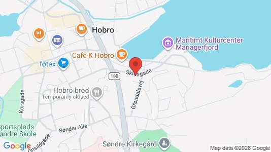 Lejligheder til leje i Hobro - Foto fra Google Street View