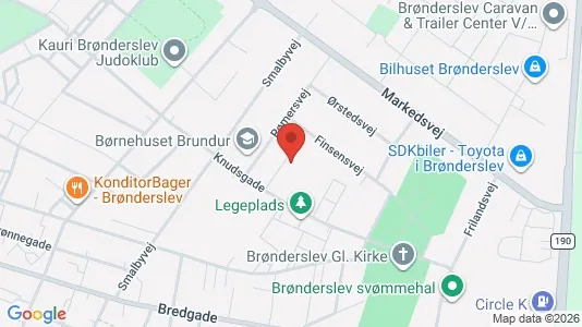 Lejligheder til leje i Brønderslev - Foto fra Google Street View