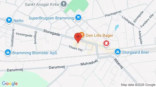Lejligheder til leje i Bramming - Foto fra Google Street View