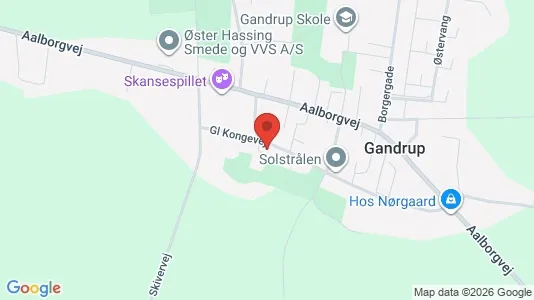 Lejligheder til leje i Gandrup - Foto fra Google Street View