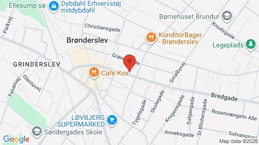 Lejligheder til leje i Brønderslev - Foto fra Google Street View