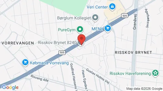 Lejligheder til leje i Risskov - Foto fra Google Street View
