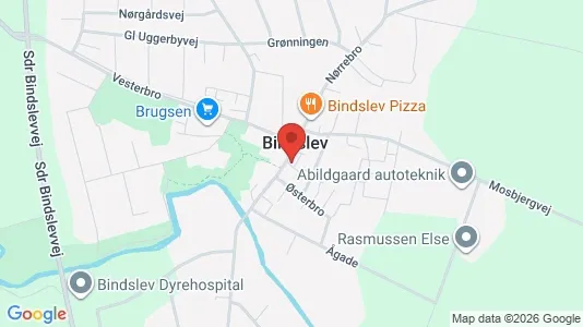 Lejligheder til leje i Bindslev - Foto fra Google Street View