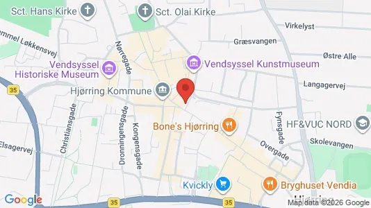 Lejligheder til leje i Hjørring - Foto fra Google Street View