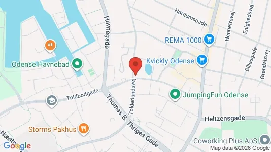Lejligheder til leje i Odense C - Foto fra Google Street View
