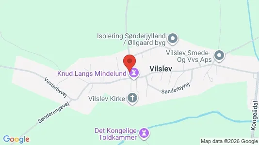 Lejligheder til leje i Gredstedbro - kort over placeringen
