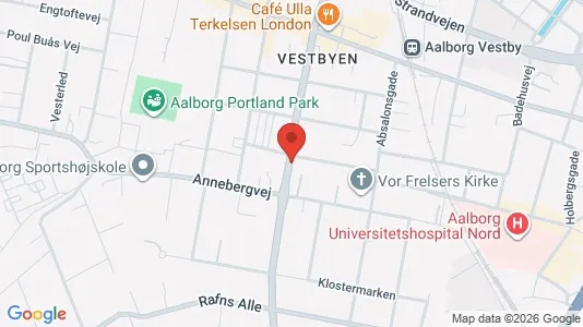 Lejligheder til leje i Aalborg Centrum - Foto fra Google Street View