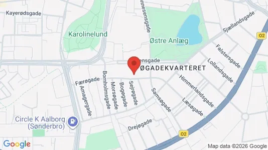 Lejligheder til leje i Aalborg Centrum - Foto fra Google Street View