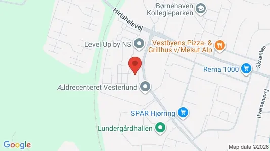 Lejligheder til leje i Hjørring - Foto fra Google Street View