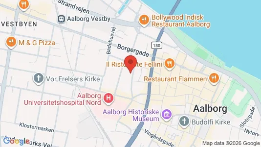 Lejligheder til leje i Aalborg Centrum - Foto fra Google Street View