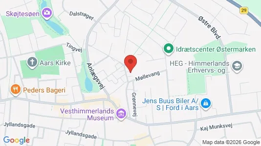 Lejligheder til leje i Aars - Foto fra Google Street View