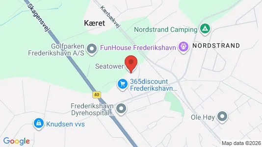 Lejligheder til leje i Frederikshavn - Foto fra Google Street View