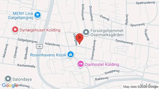 Lejligheder til leje i Kolding - Foto fra Google Street View