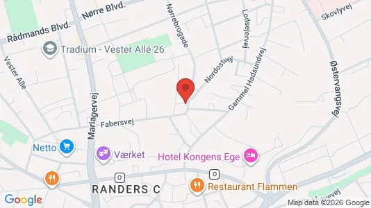 Lejligheder til salg i Randers C - Foto fra Google Street View