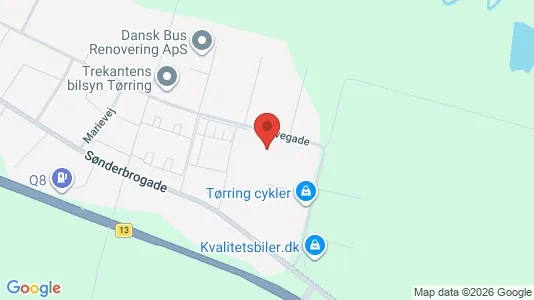 Lejligheder til salg i Tørring - Foto fra Google Street View