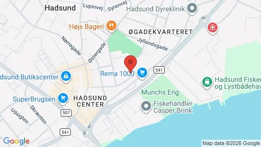 Lejligheder til salg i Hadsund - Foto fra Google Street View