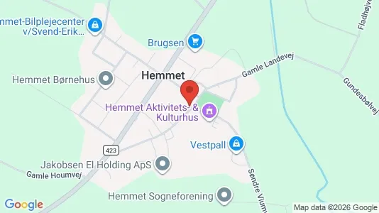 Lejligheder til leje i Hemmet - Foto fra Google Street View