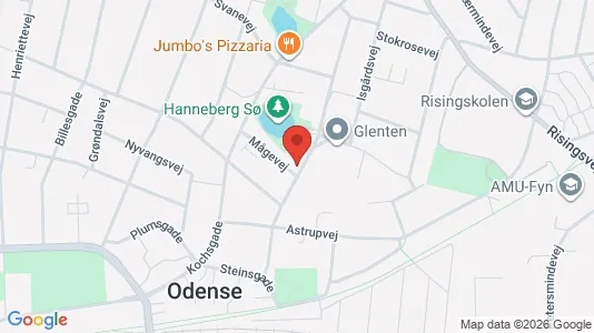 Lejligheder til leje i Odense C - Foto fra Google Street View
