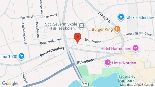 Lejligheder til leje i Haderslev - Foto fra Google Street View