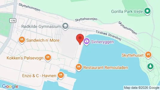 Lejligheder til salg i Vejle Centrum - Foto fra Google Street View