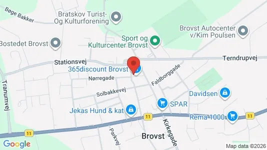 Lejligheder til leje i Brovst - Foto fra Google Street View