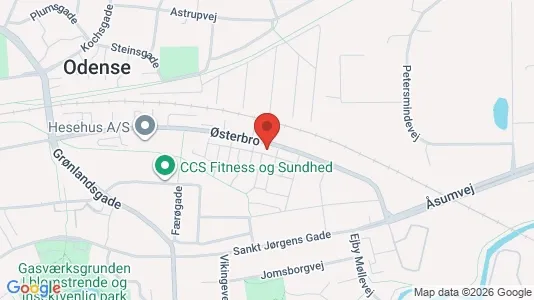 Lejligheder til leje i Odense C - Foto fra Google Street View