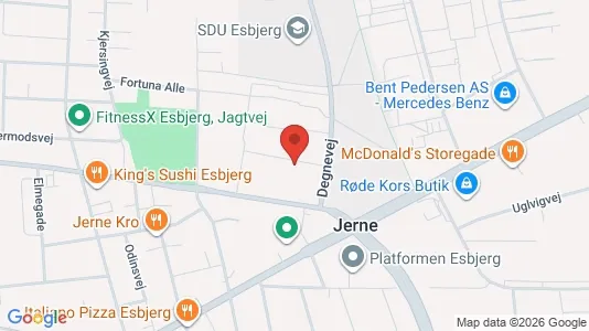 Lejligheder til salg i Esbjerg Ø - Foto fra Google Street View