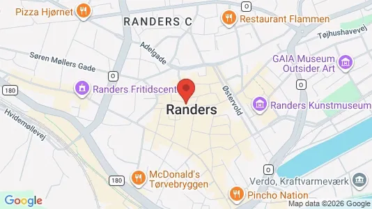 Lejligheder til salg i Randers C - Foto fra Google Street View