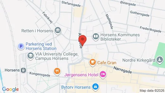 Lejligheder til leje i Horsens - Foto fra Google Street View