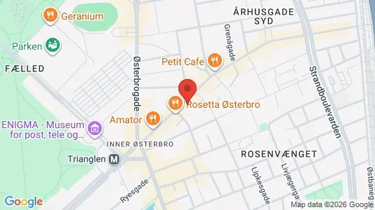 Lejligheder til leje i Østerbro - Foto fra Google Street View