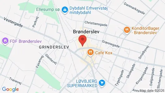 Lejligheder til leje i Brønderslev - Foto fra Google Street View