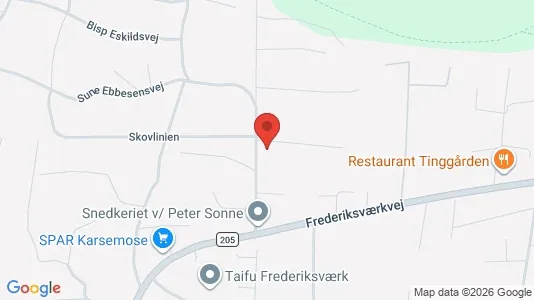 Lejligheder til salg i Frederiksværk - Foto fra Google Street View
