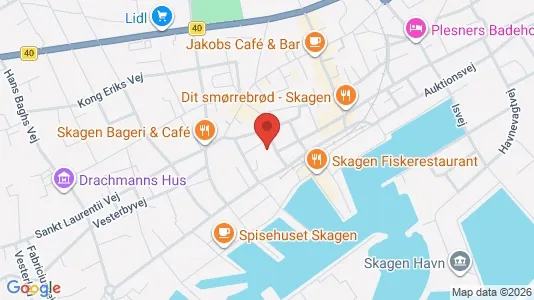 Lejligheder til salg i Skagen - Foto fra Google Street View