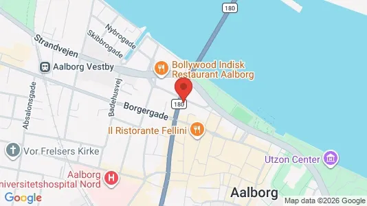Lejligheder til salg i Aalborg Centrum - Foto fra Google Street View