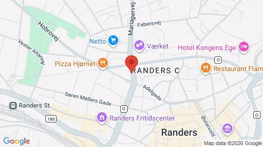 Lejligheder til salg i Randers C - Foto fra Google Street View