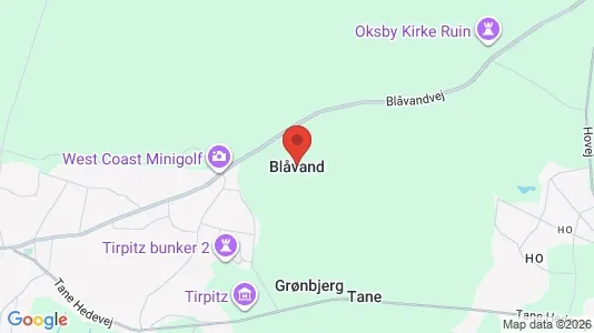 Lejligheder til leje i Blåvand - Foto fra Google Street View
