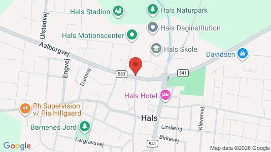 Lejligheder til salg i Hals - Foto fra Google Street View