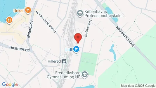 Lejligheder til leje i Hillerød - Foto fra Google Street View