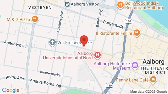 Lejligheder til salg i Aalborg Centrum - Foto fra Google Street View