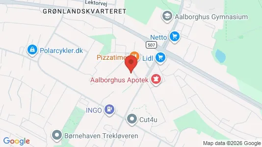 Lejligheder til leje i Aalborg SØ - Foto fra Google Street View