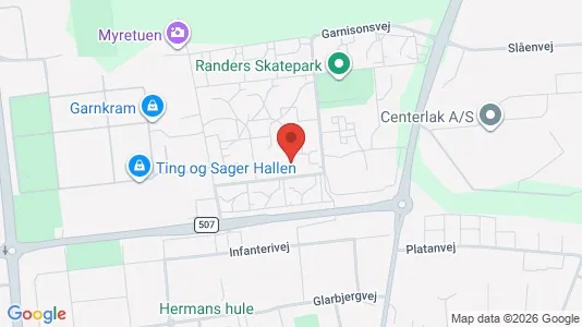 Lejligheder til leje i Randers NØ - Foto fra Google Street View