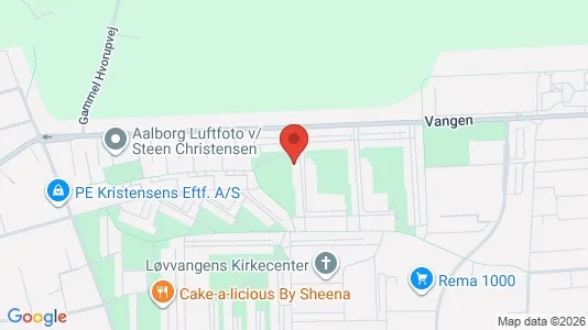Lejligheder til leje i Nørresundby - kort over placeringen