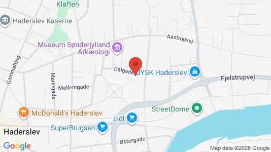 Lejligheder til leje i Haderslev - Foto fra Google Street View
