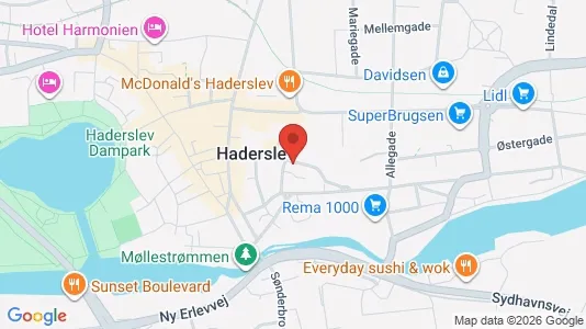 Lejligheder til leje i Haderslev - Foto fra Google Street View