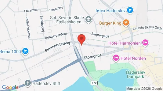 Lejligheder til leje i Haderslev - Foto fra Google Street View