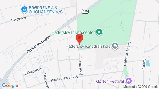 Lejligheder til leje i Haderslev - Foto fra Google Street View