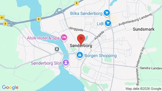 Lejligheder til leje i Sønderborg - Foto fra Google Street View