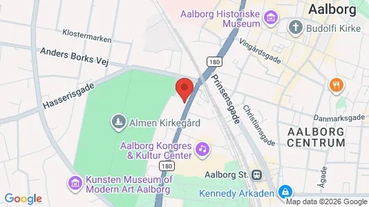 Lejligheder til salg i Aalborg Centrum - Foto fra Google Street View