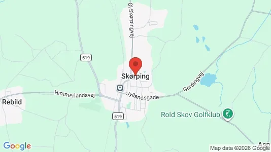 Lejligheder til leje i Skørping - Foto fra Google Street View